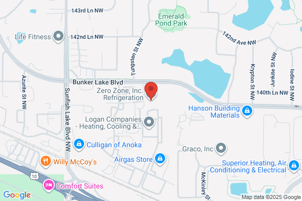 ZERO ZONE REFRIGERATION SVC